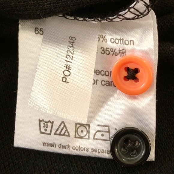 Burger King, Polo Shirt, Adult Unisex M Black Short Sleeve Logo Employee Uniform - Picture 10 of 12